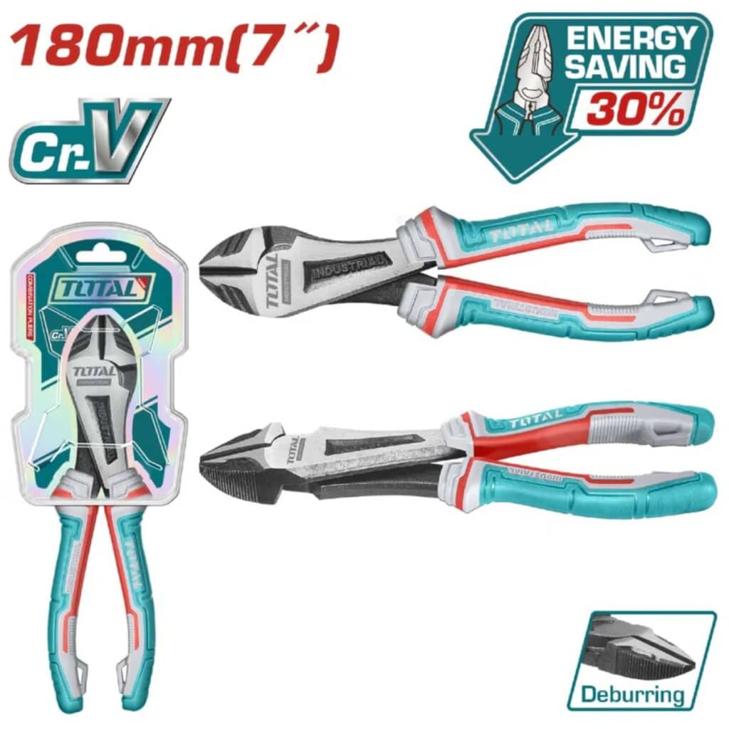ALICATE CORTE DIAGONAL ALTO APALANCAMIENTO HD 7» 180MM CR.V MEJ:30% I – THT27716S