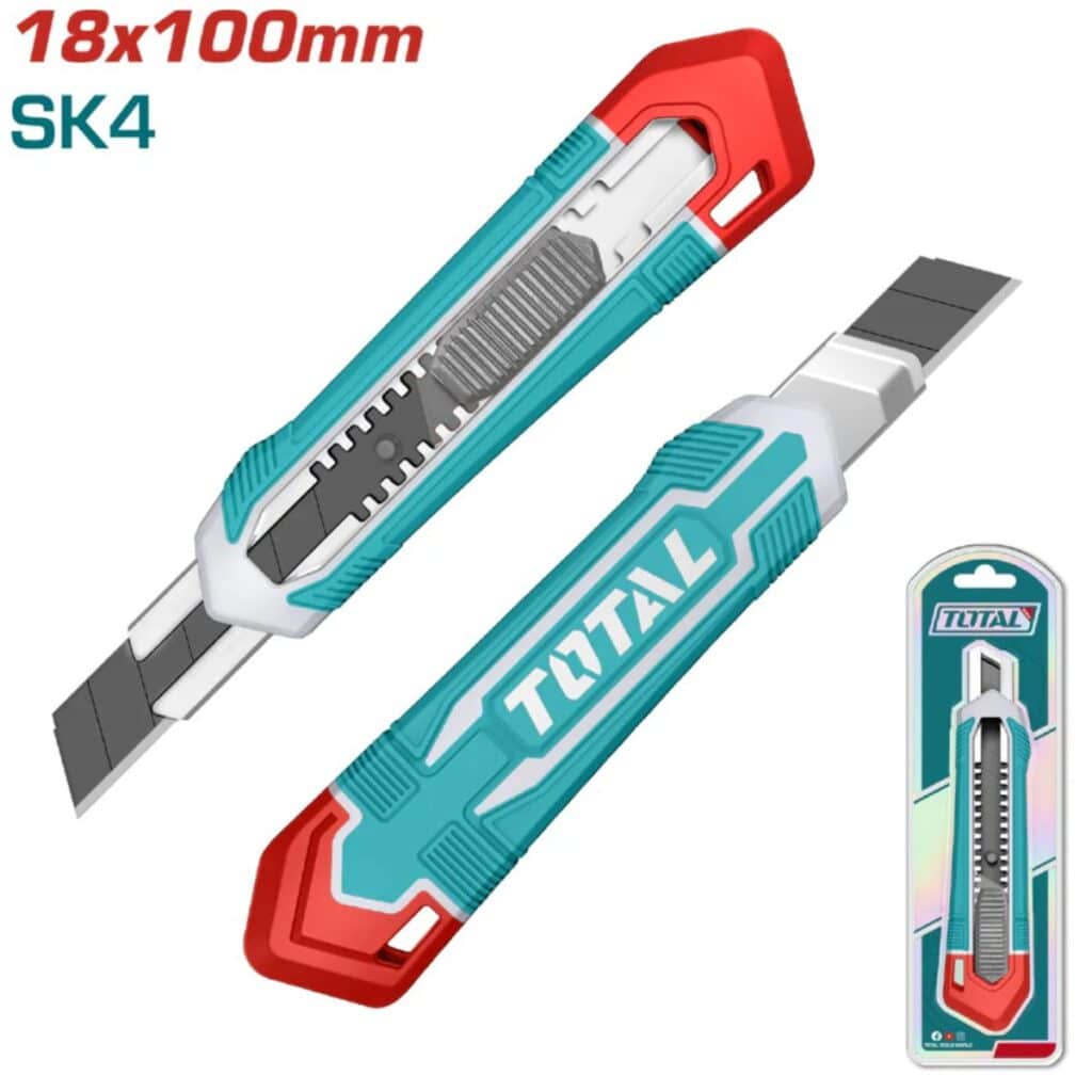 CUCHILLA DESGLOSABLE 18X100MM HOJA:SK4 BLISTER – THT511815