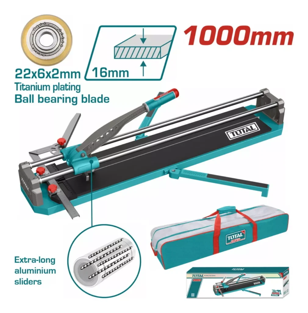 CORTA MAYOLICA 40″ 100CM BASE 122X20CM HOJA 22X6X2MM – THT571001