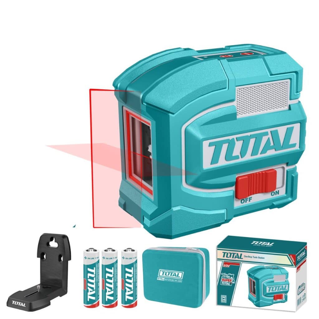 NIVEL LASER 0-18MM PRECISION 1.5MM 0-18M L:ROJO 635 MAGNETICO TOTAL- TLL156503