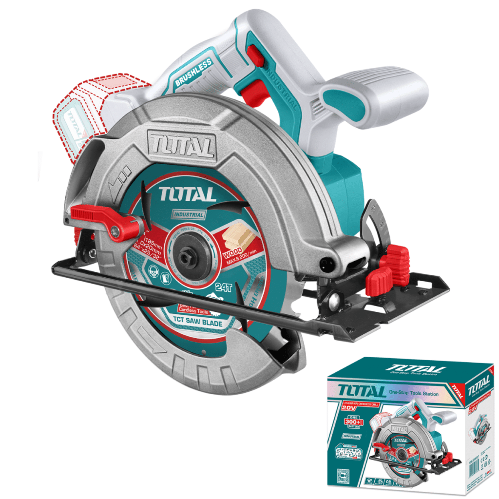 SIERRA CIRCULAR LI-ION 20V 4800RPM 185MM 7 1/4″ BRUSHLESS INDUSTRIAL TOTAL- TSLI1851
