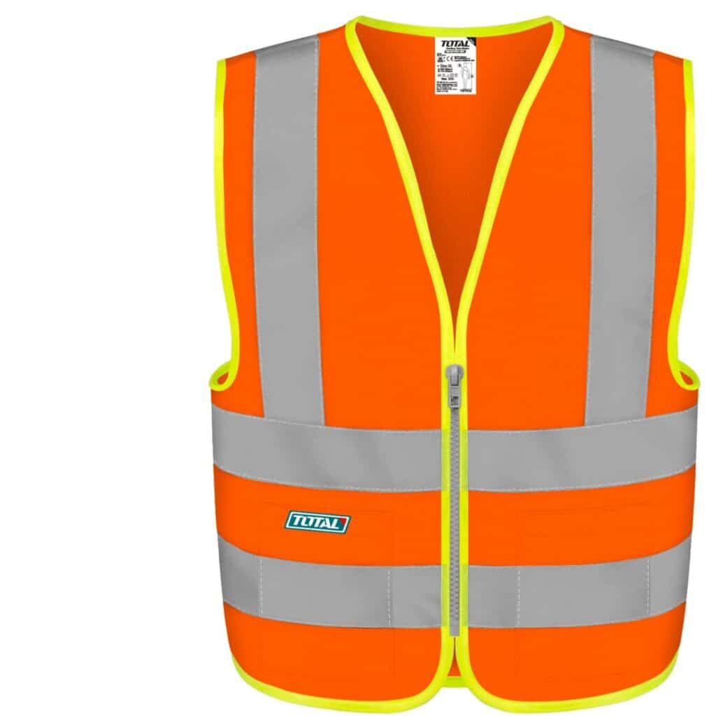 CHALECO REFLECTIVO 100% PET EN471 CLASE 2 XL NARANJA – TSP62XL