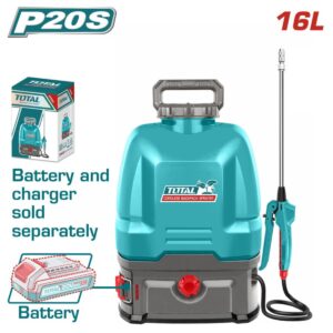 MOCHILA ROCIADORA 20V 16L 5BAR 1.35L/MIN TOTAL - TSPLI2016