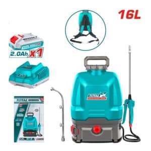 MOCHILA ROCIADORA 20V 16L 5BAR 1.35L/MIN 1X2.0AH TOTAL- TSPLI20162