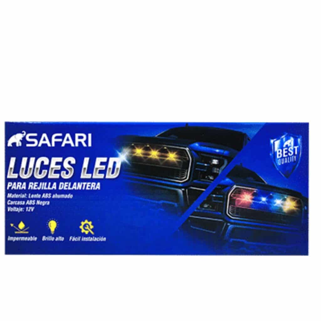 LUCES LED PARA REJILLA FRONTAL CARCASA AMBAR 12V 4PCS AMBAR – C36210-4 AM
