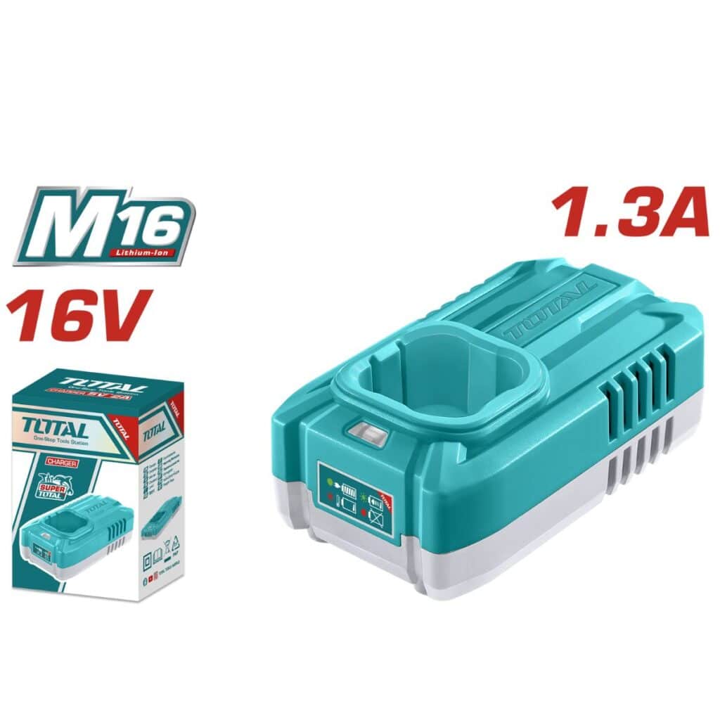 CARGADOR TOTAL – TFCLI1613 -16V M16 1.3A INDUSTRIAL