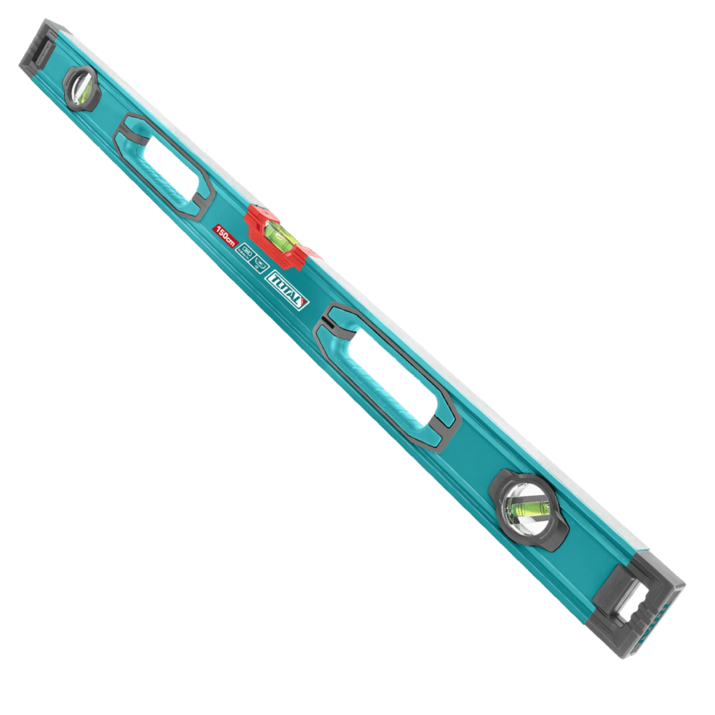 NIVEL DE BURBUJA 150CM B:3 ALUMINIO 1.5MM PRES:0.5MM SOCKET-V INDUSTRIAL – TMT215028