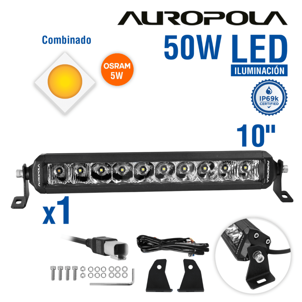 BARRA LED COMBINADO 10PULG  50W OSRAM 5W – S5D1-10-H