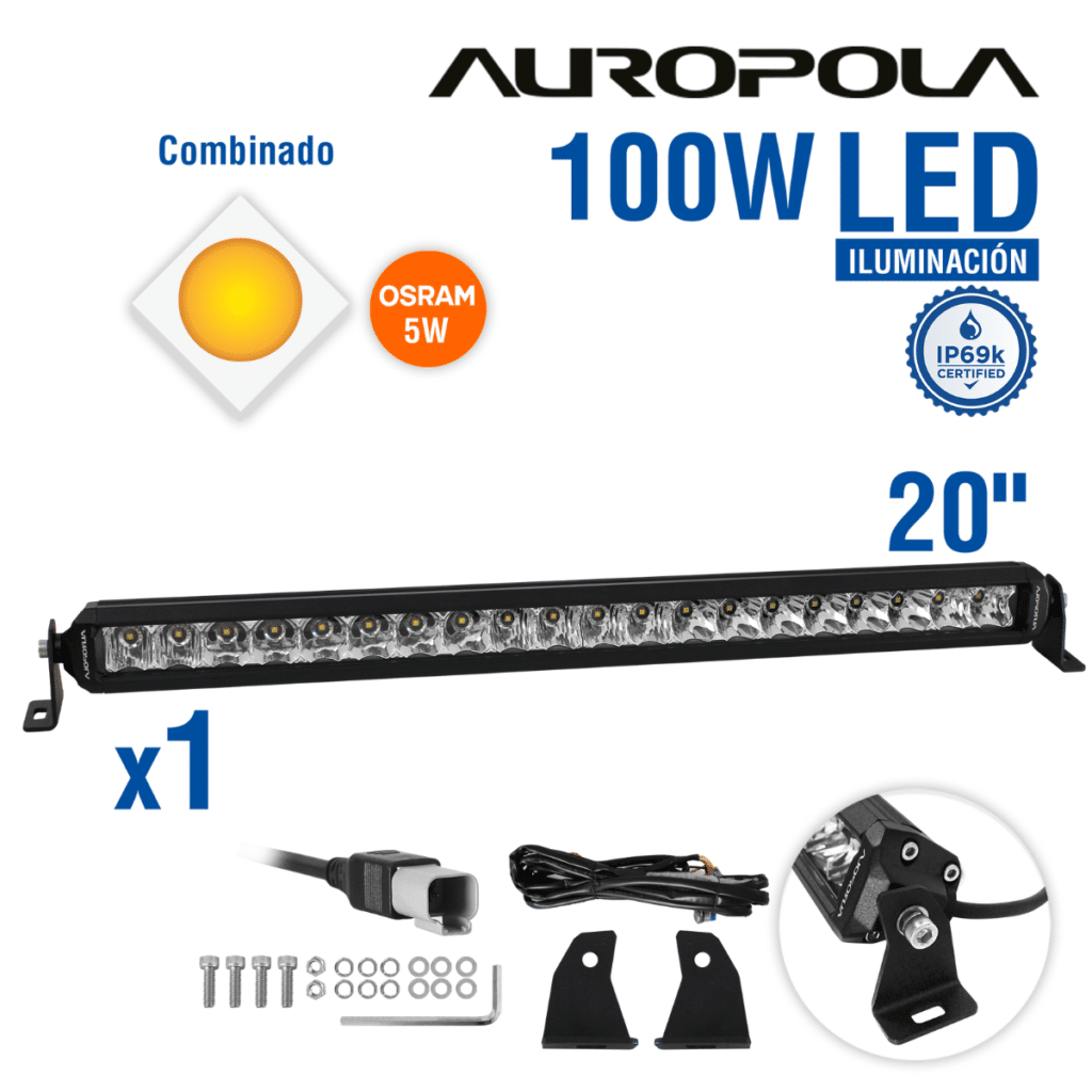 BARRA LED COMBINADO 20PULG 100W OSRAM 5W – S5D1-20-H