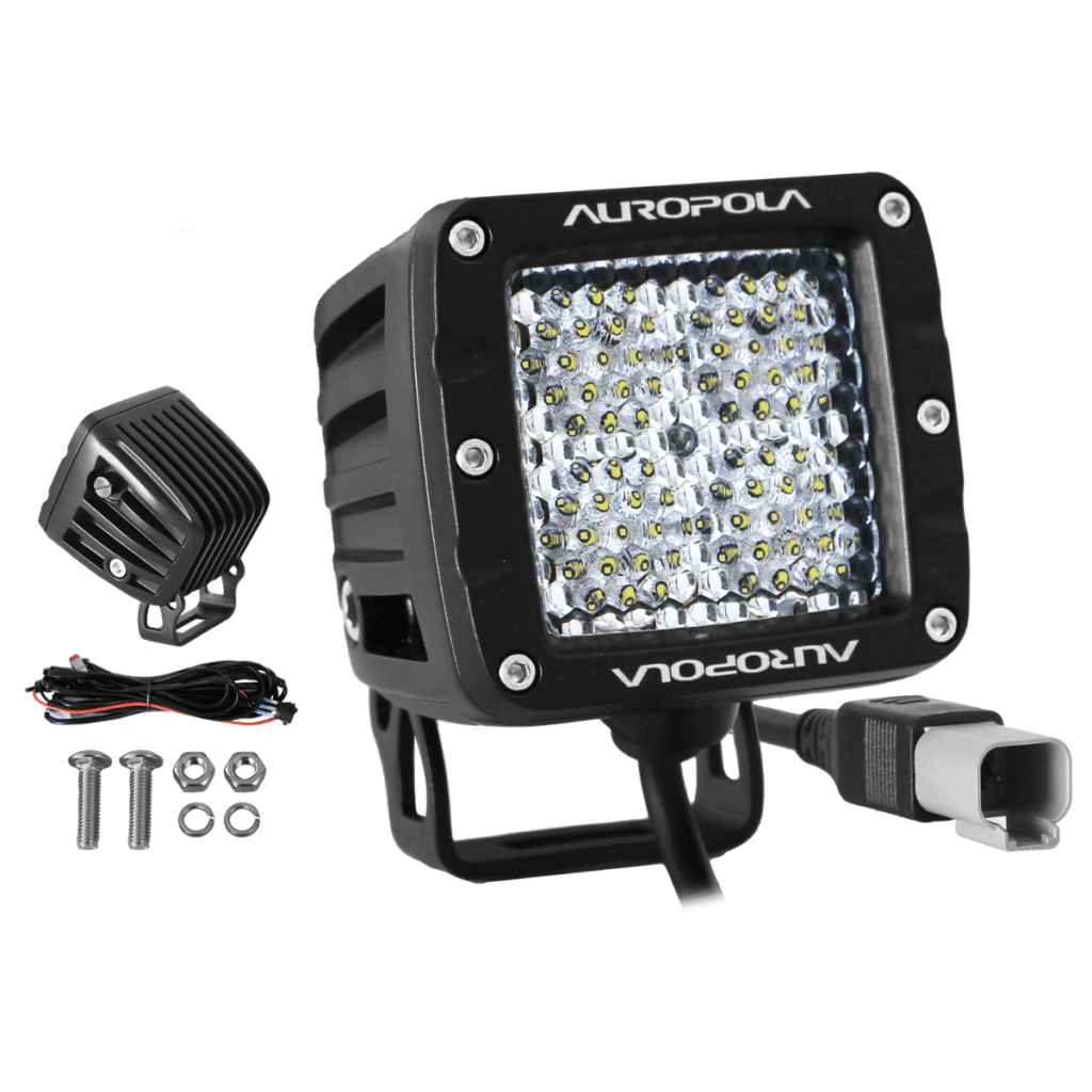 LUZ DE TRABAJO FLUJO 3X3 PULG 40W OSRAM 10W – K2-E4T