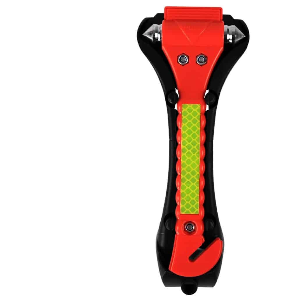 MARTILLO DE EMERGENCIA ROJO 17.3X6.5CM – S39001