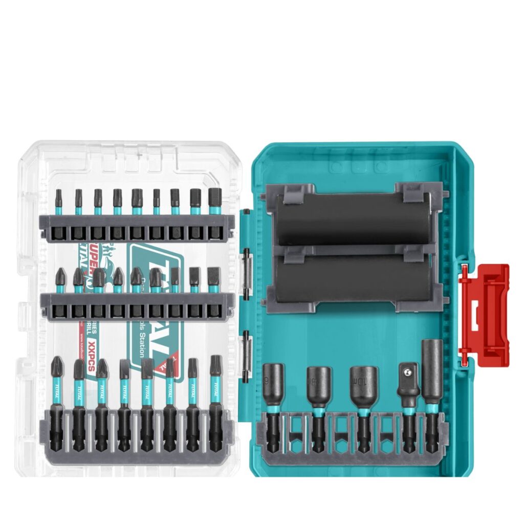 SET PUNTAS DESTORNILLASDOR DE IMPACTO 33PCS ESTUCHE INDUSTRIAL – TACSDL63306