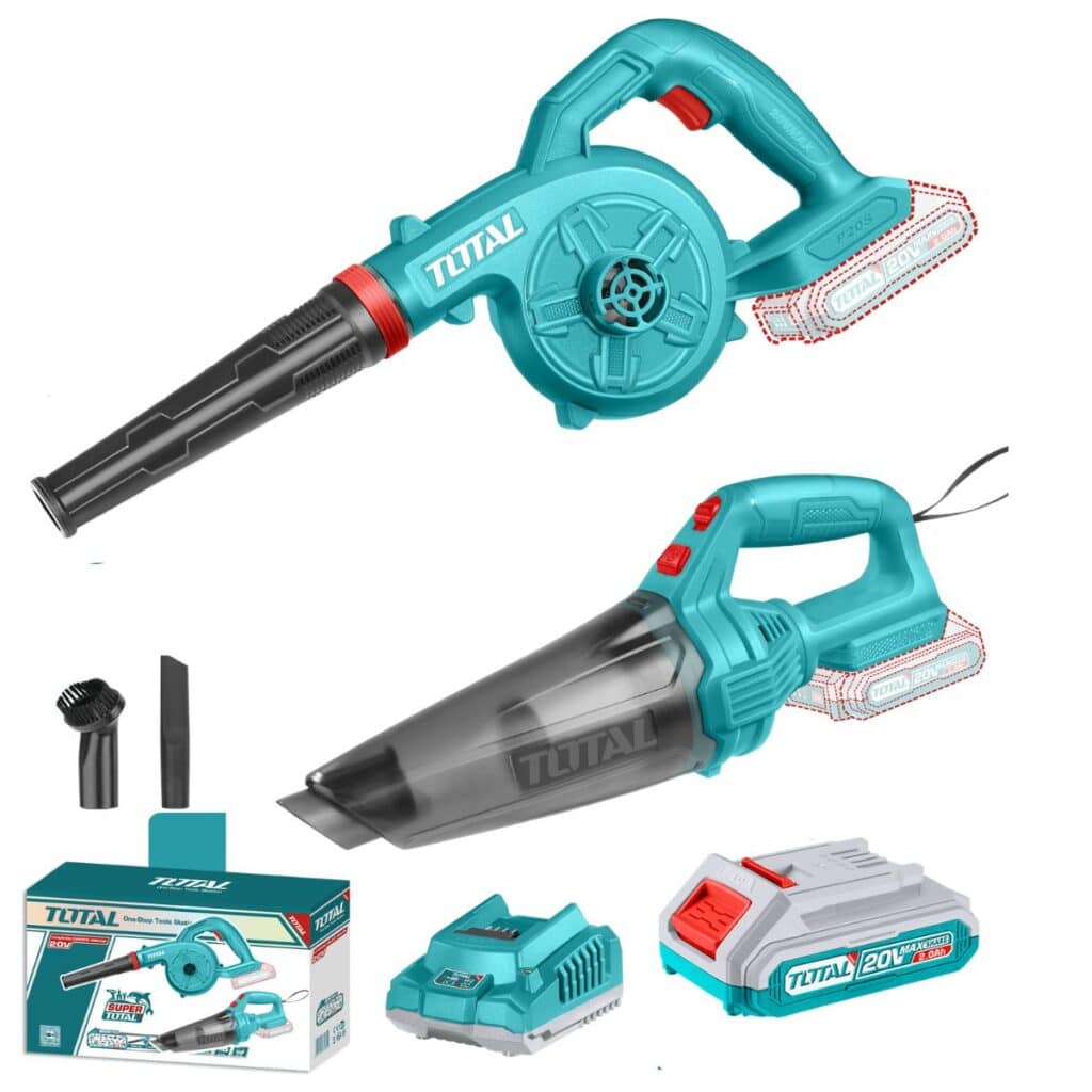 COMBO 2 EN 1 SOPLADORA + ASPIRADORA + CARGADOR Y BATERÍA 1X2.0AH – TOSLI240998