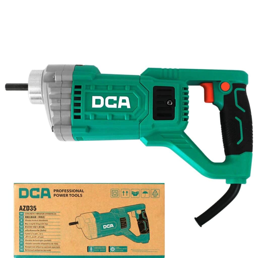 VIBRADOR DE CONCRETO 8MM 1200W 4700/MIN – AZD35