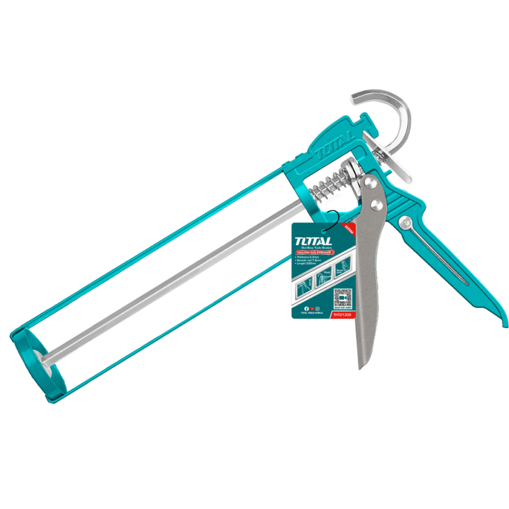 PISTOLA CALAFATEO 230MM(9PULG) D:55MM DISEÑO ÚNICO ALUMINIO  TOTAL- THT21309