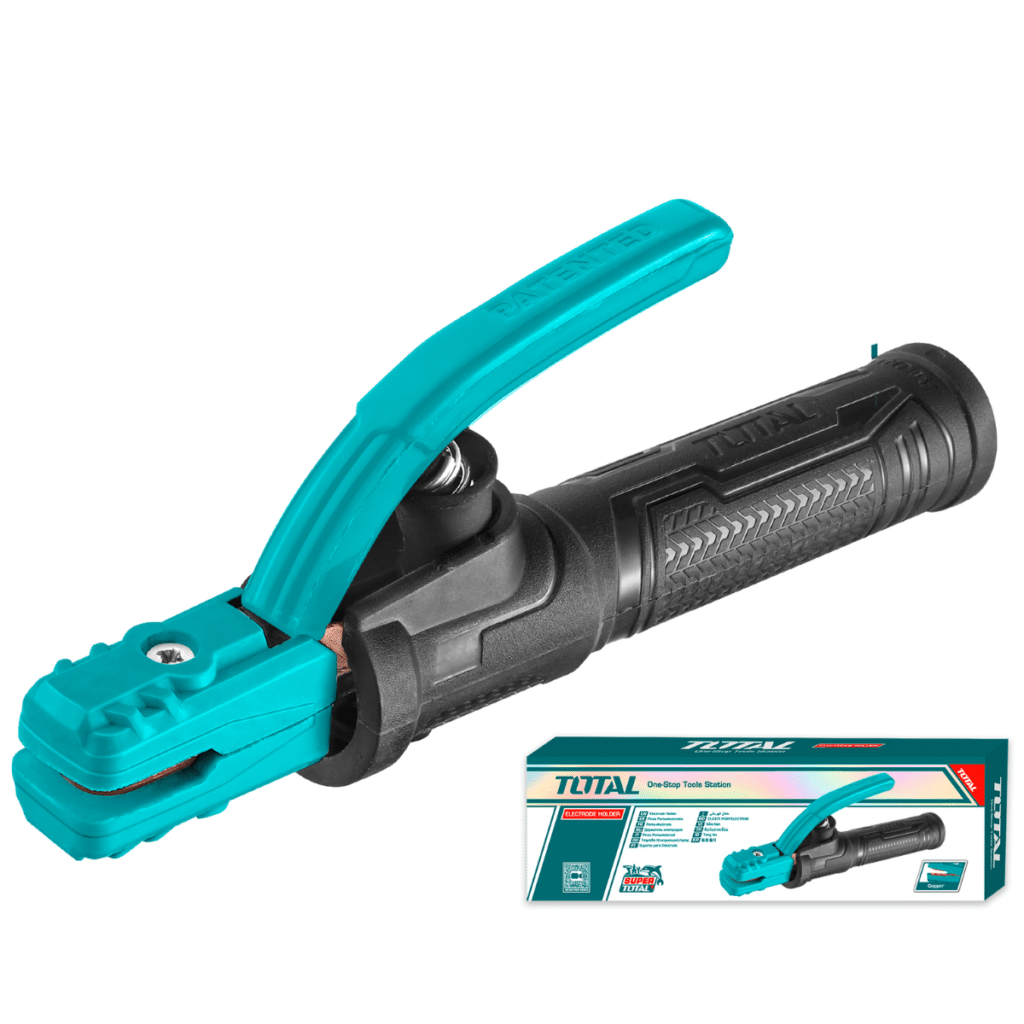 PORTA ELECTRODOS  PARA MAQUINA DE SOLDAR 300A MMA COBRE DISEÑO EXCLUSIVO  TOTAL- TWAH3006