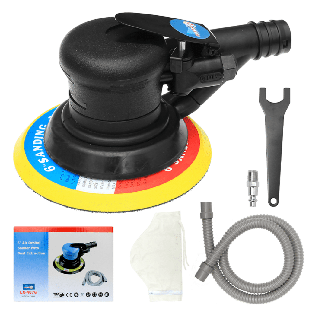 LIJADORA ORBITAL NEUMATICA ENZO 06 PULGADAS – LX-4076