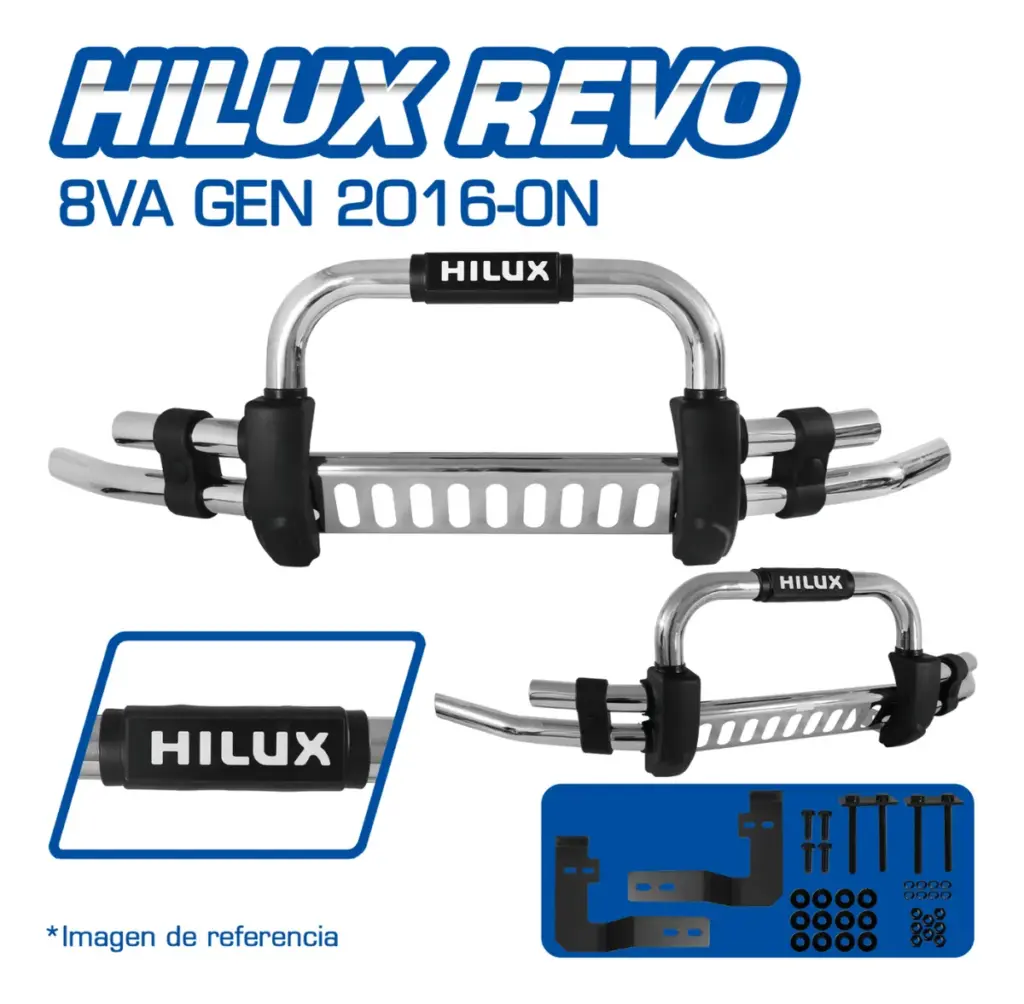 DEFENSA P/HILUX REVO 8VA GEN 2016-ON – S2-FB07L-S56
