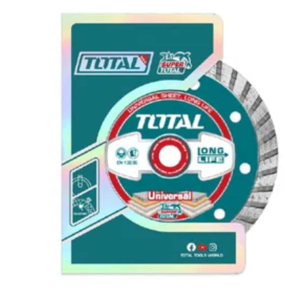 DISCO DIAMANTADO TURBO  7″ 180X22.2MM ANCHO: 10MM HUMEDO/SECO TOTAL- TAC2131803