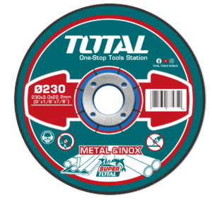 DISCO ABRASIVO/CORTE P/METAL 230x3.0x22.2MM C:DEPR - TAC2212301HA