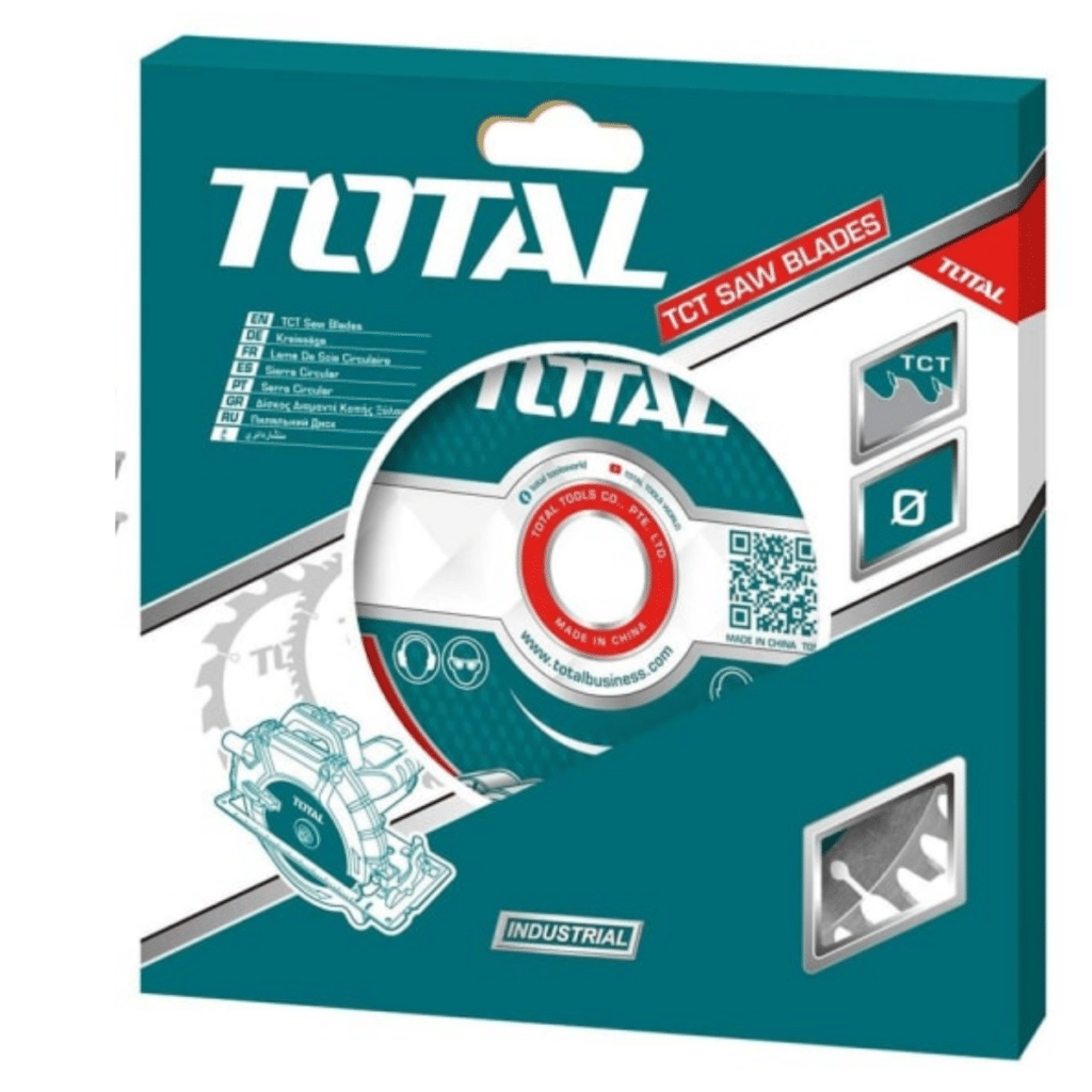 DISCO DE SIERRA 12″ DENTADO TCT PARA MADERA 254MM  60T INDUSTRIAL TOTAL – TAC231923