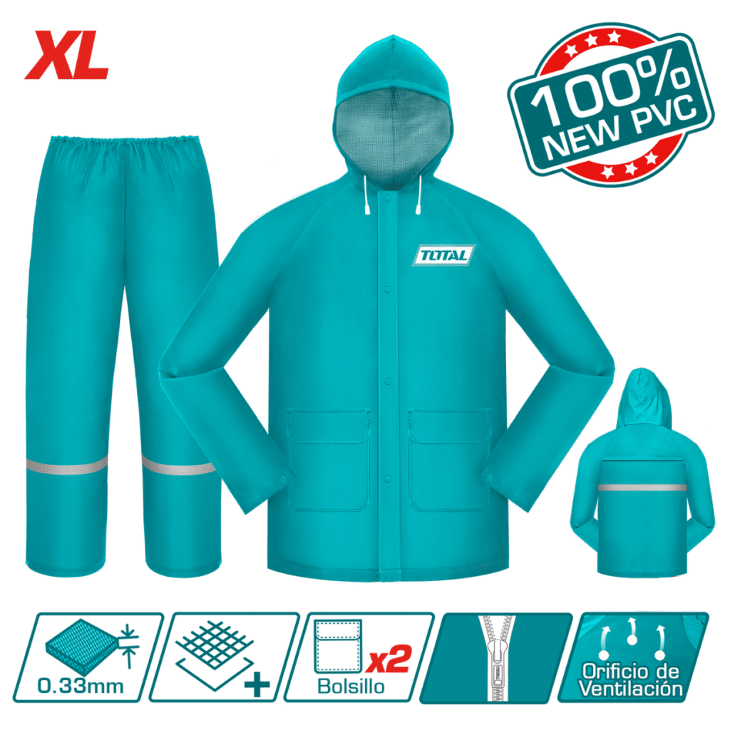 TRAJE IMPERMEABLE XL TOTAL- THTRS031.XL