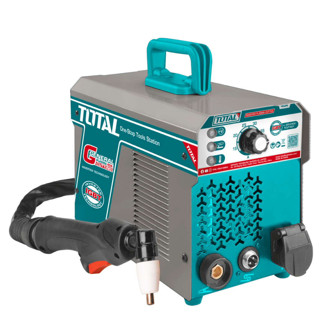 CORTADORA DE PLASMA 15-40A C:12MM CICLO 40% 0.45-.50MPA TOTAL- TCUT401