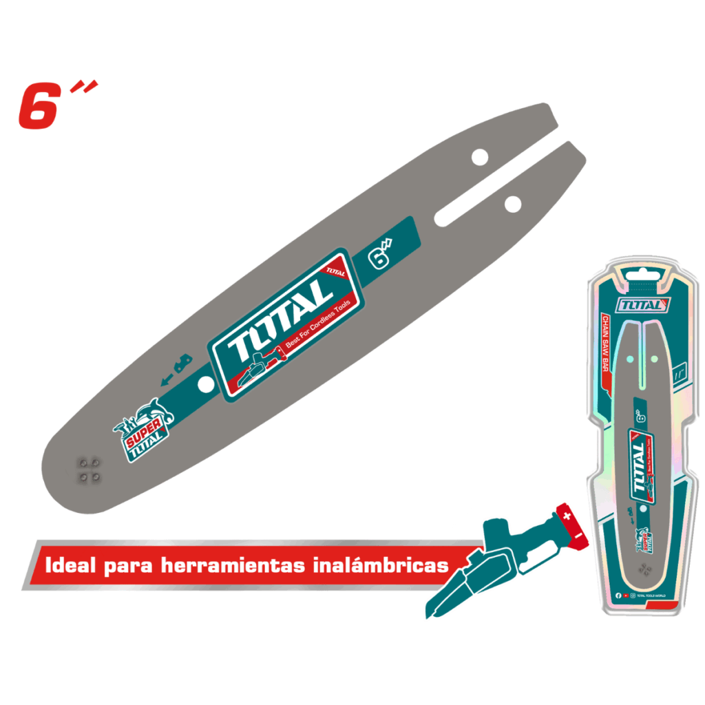 ESPADA 06PULG P/SIERRA DE CADENA INALÁMBRICA INDUSTRIAL TOTAL- TGTSB50601