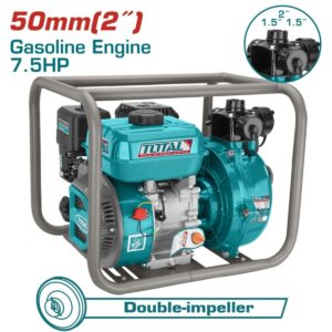 MOTOBOMBA GASOLINERA 2" 7.5HP 300L/MIN MÁX75M ALTA PRESIÓN - TP3201H