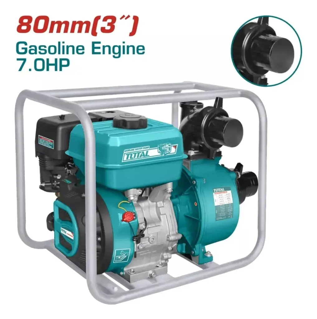 MOTOBOMBA GASOLINERA 2 PULG 7.0HP 550L/MIN MAX 28M INDUSTRIAL  TOTAL- TP3202