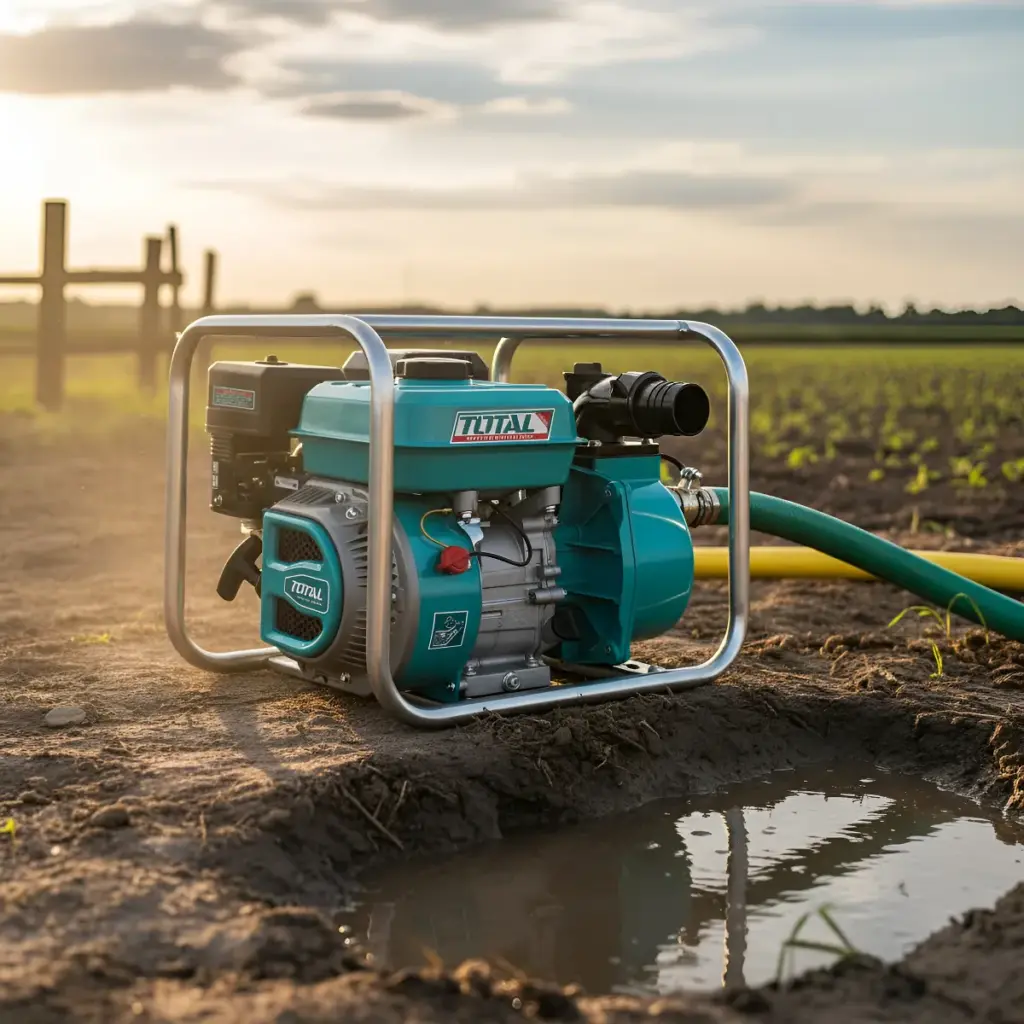 MOTOBOMBA GASOLINERA 3″ 7.0HP 1000L/MIN MAX 32M INDUSTRIAL TOTAL- TP3302