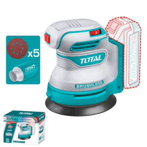 LIJADORA ORBITAL DE PALMA 20V 12000RPM + ACC INDUSTRIAL - TROSLI2002