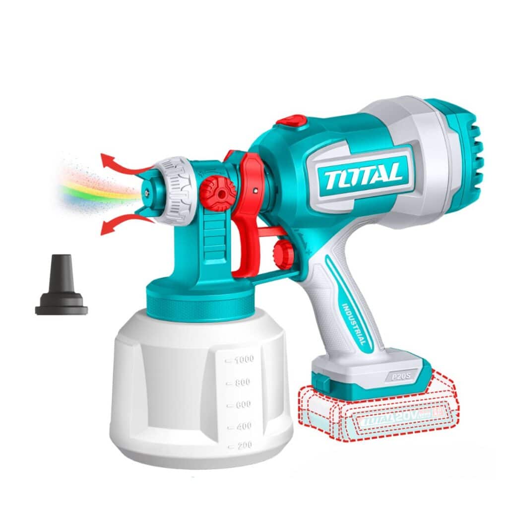 PISTOLA PINTAR 20V 800ML/MIN 120DIN-S CAP:1000ML – TSGLI2004