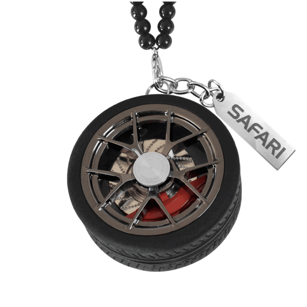 COLGANTE ADORNO LLANTA NEGRO – U40001-SB