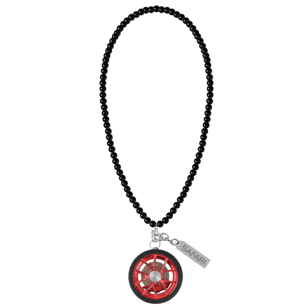 COLGANTE ADORNO LLANTA ROJO – U40001-RD