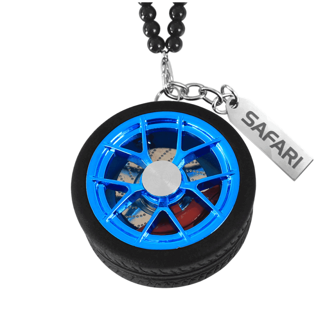 COLGANTE ADORNO LLANTA AZUL – U40001-BL