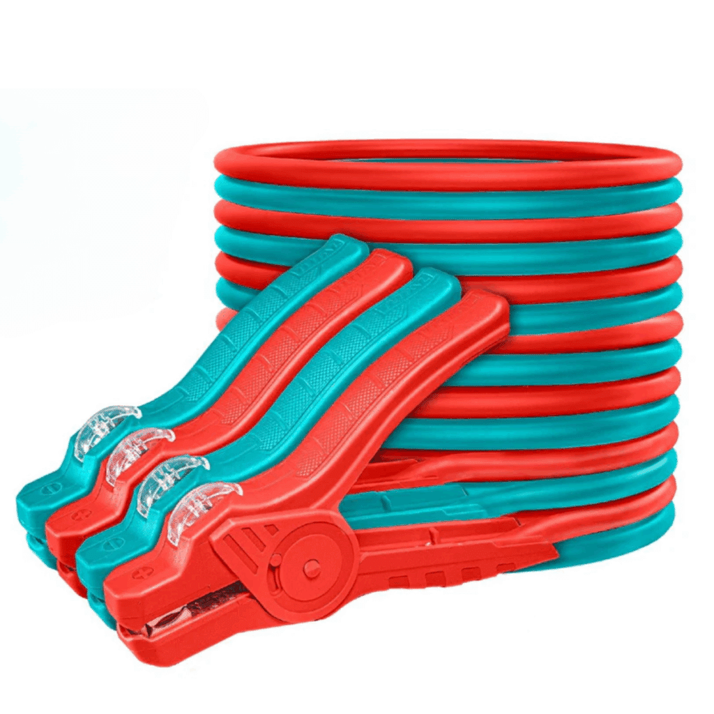 CABLE EMERGENCIA PARA BATERÍAS CON LAMPARA LED. CORRIENTE 600 AMP. 3 MTS  TOTAL- PBCA16008L