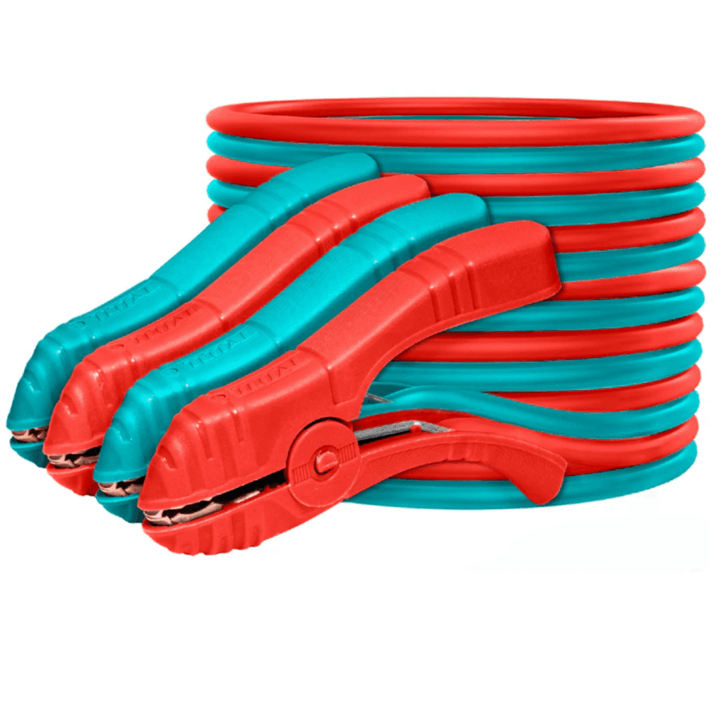 CABLE JUMPER PARA BATERÍA 200AMP. PINZAS DE COBRE DE 14X9CM.  TOTAL- PBCA12001