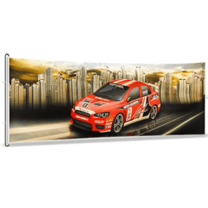 TAPASOL CORREDIZO 42CMX1.3M. RALLY ROJO - SF-L2