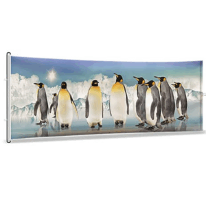 TAPASOL CORREDIZO 42CMX1.3M. PINGUINOS - SF-L4