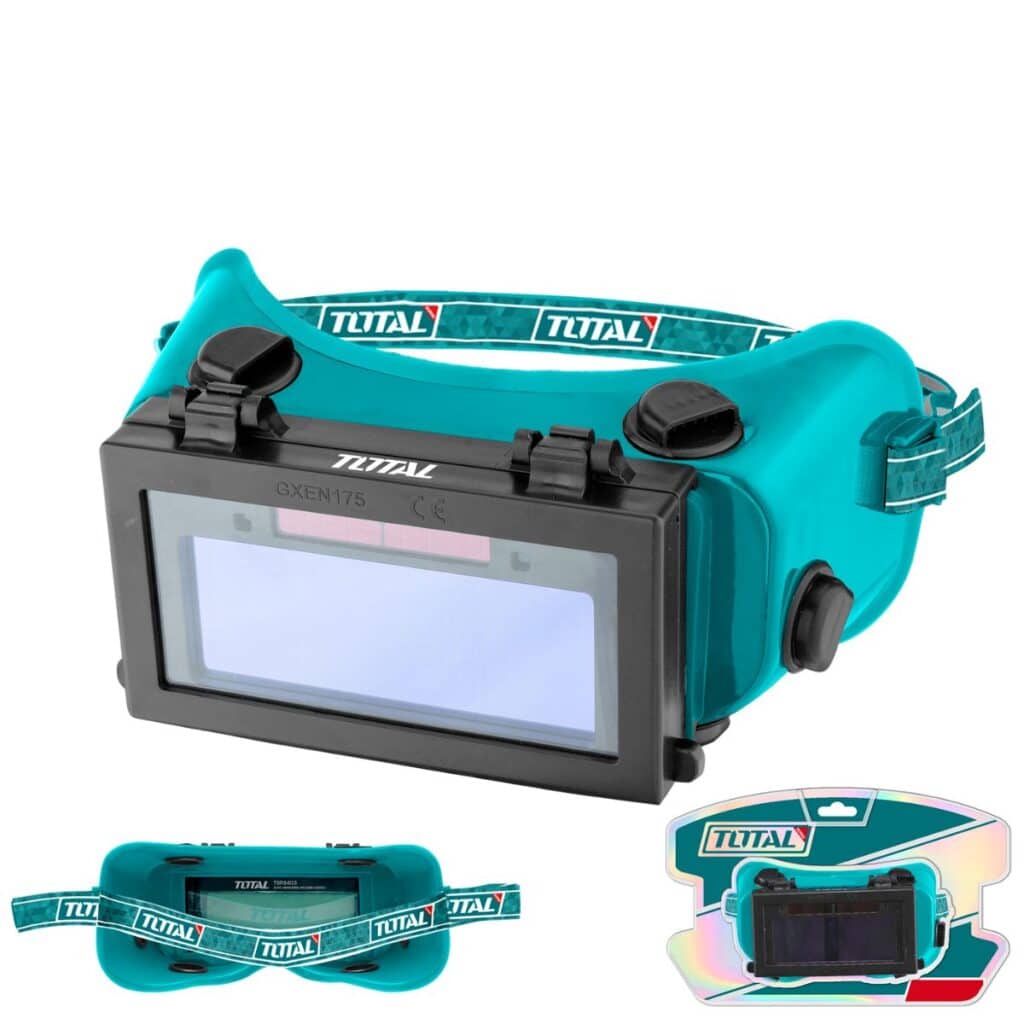 LENTES PARA SOLDAR CON OSCURECIMIENTO AUTOMÁTICO 90×35 MM TOTAL- TSP9403