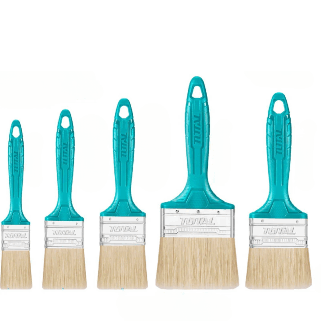 SET BROCHAS 8PCS 1-4 PULG P/PINTURA BASE DE ACEITE  TOTAL- THT8450801