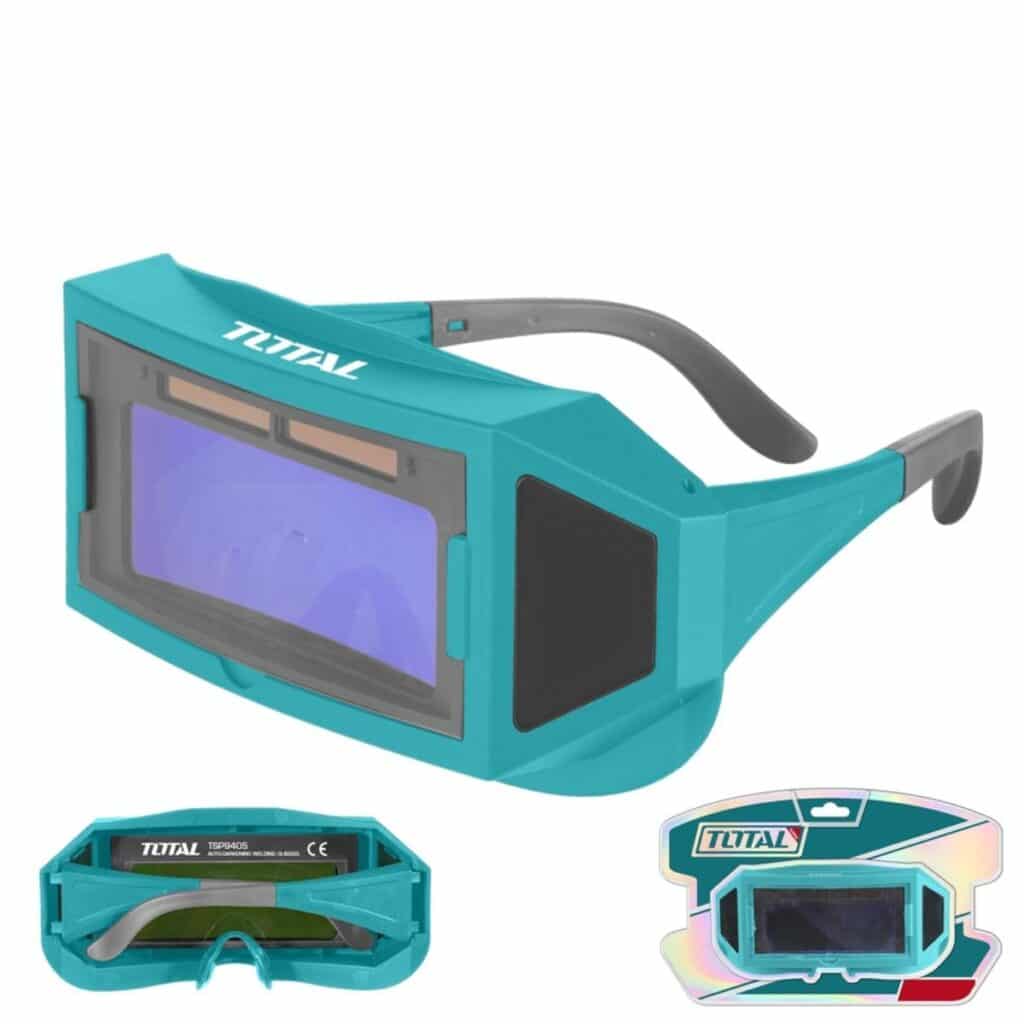 LENTES PARA SOLDAR CON OSCURECIMIENTO AUTOMÁTICO 90×35 MM TOTAL- TSP9405