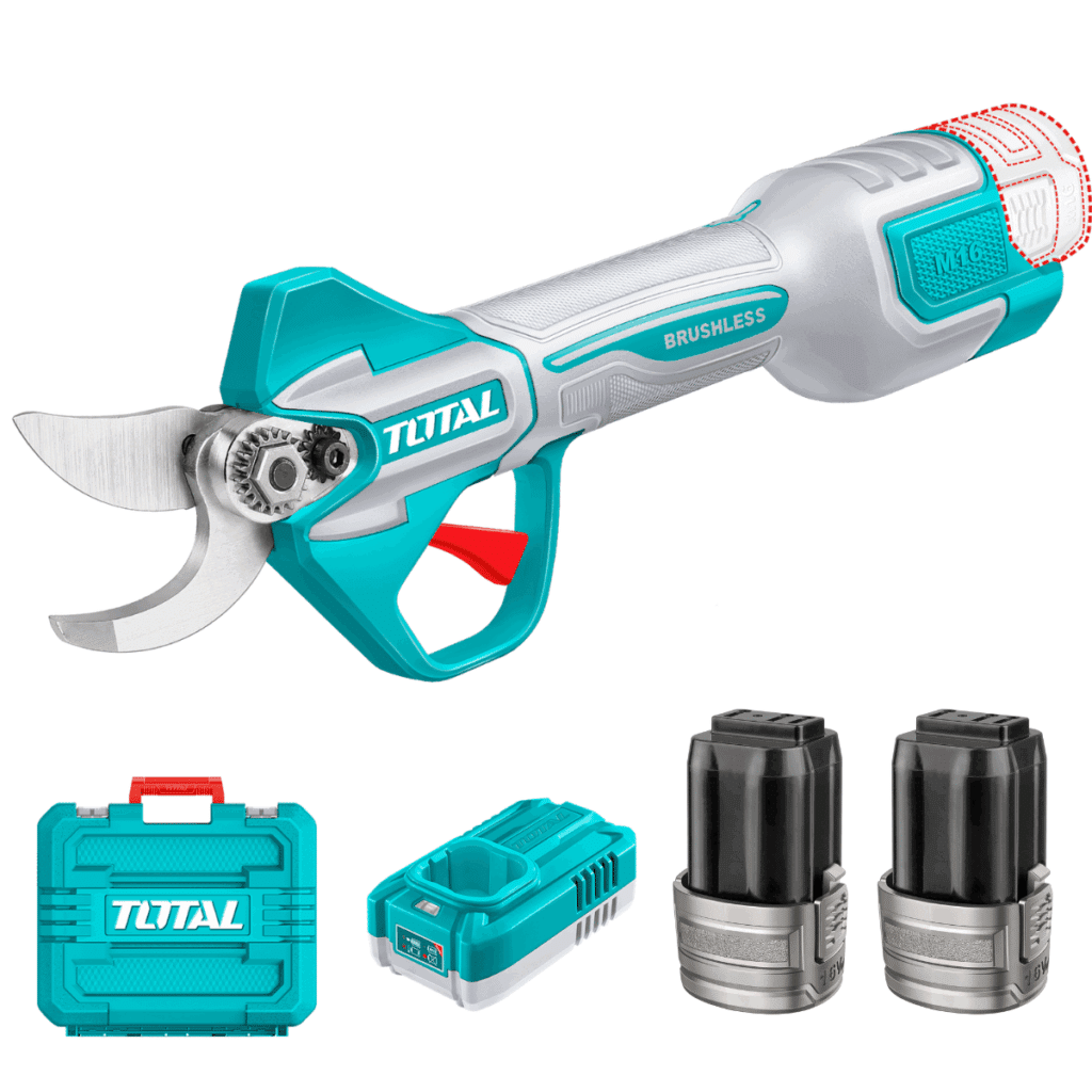 TIJERA LI-ION 16V CORTE 25MM BRUSHLESS 2X2.0AH MALETIN INDUSTRIAL TOTAL- TSSLI162582