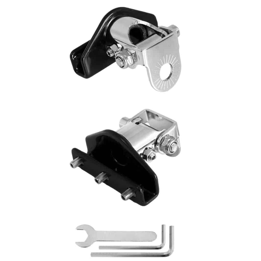 SET X2 SOPORTES ACERO INOXIDABRE PARA LUZ LED CROMADO – A26505CH