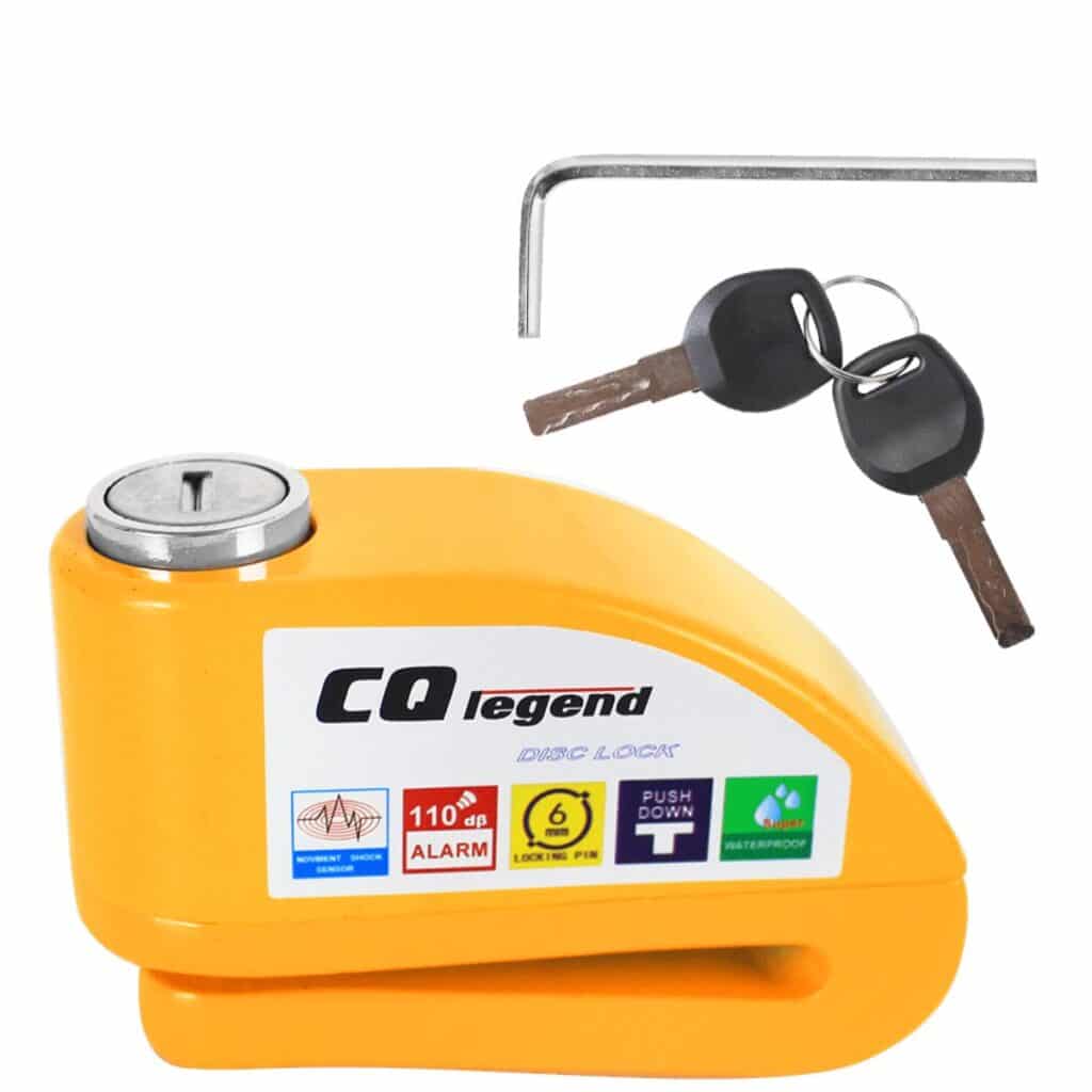 ALARMA PARA MOTOCICLETA AMARILLO – E16070-YL