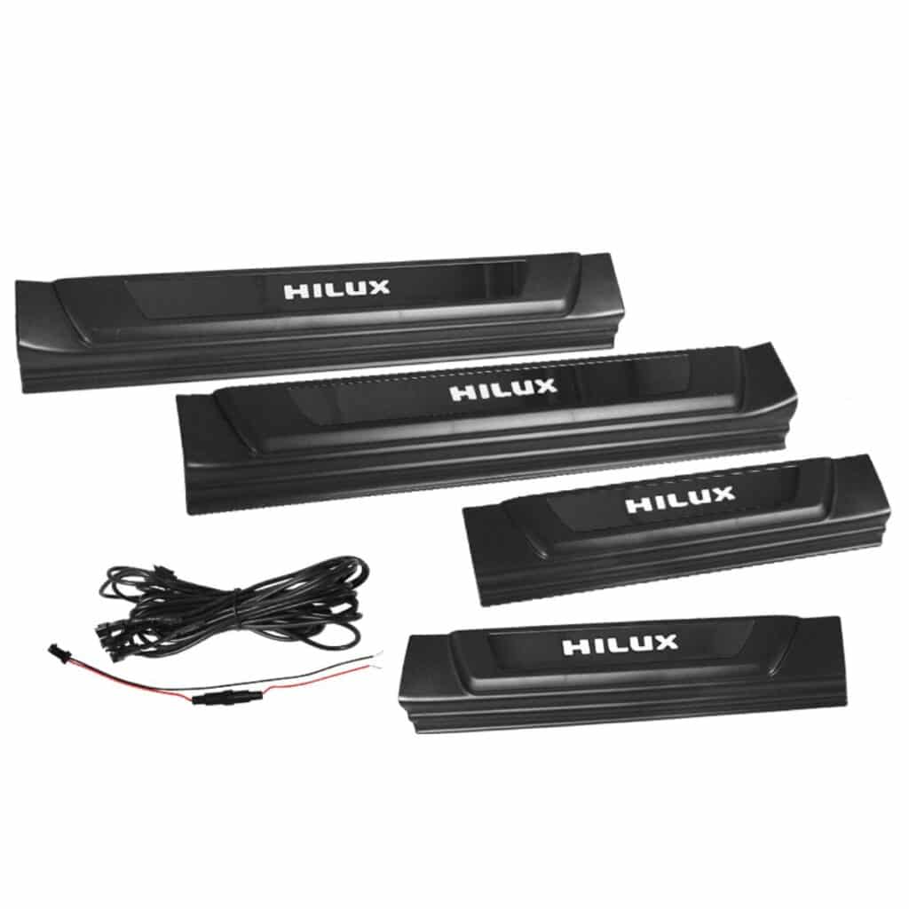 CUBIERTA DE UMBRAL DE PUERTA LED HILUX  – E55025LED