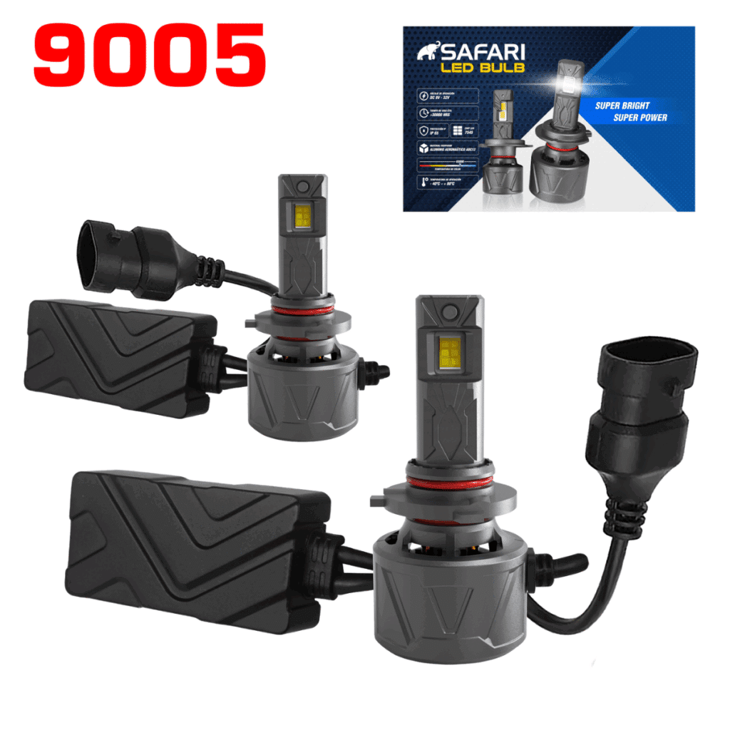 FOCO LED FARO 9005 6500K 16000LM – F12-9005