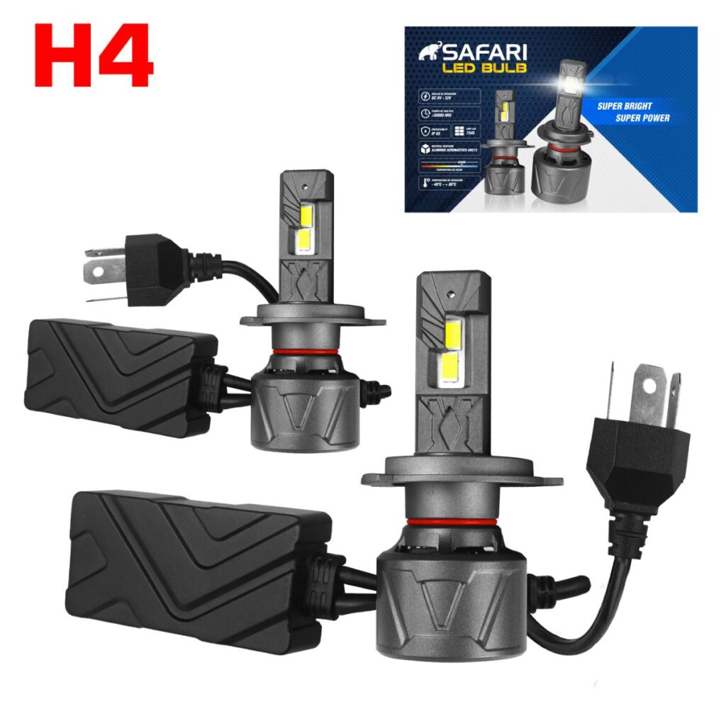 FOCO LED FARO H4 6500K 14000LM – F12-H4