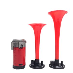 CLAXON 2 CORNETAS 24V ROJO - H06320-24V